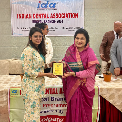 Indain Dental Association award 2024- bhopal branch